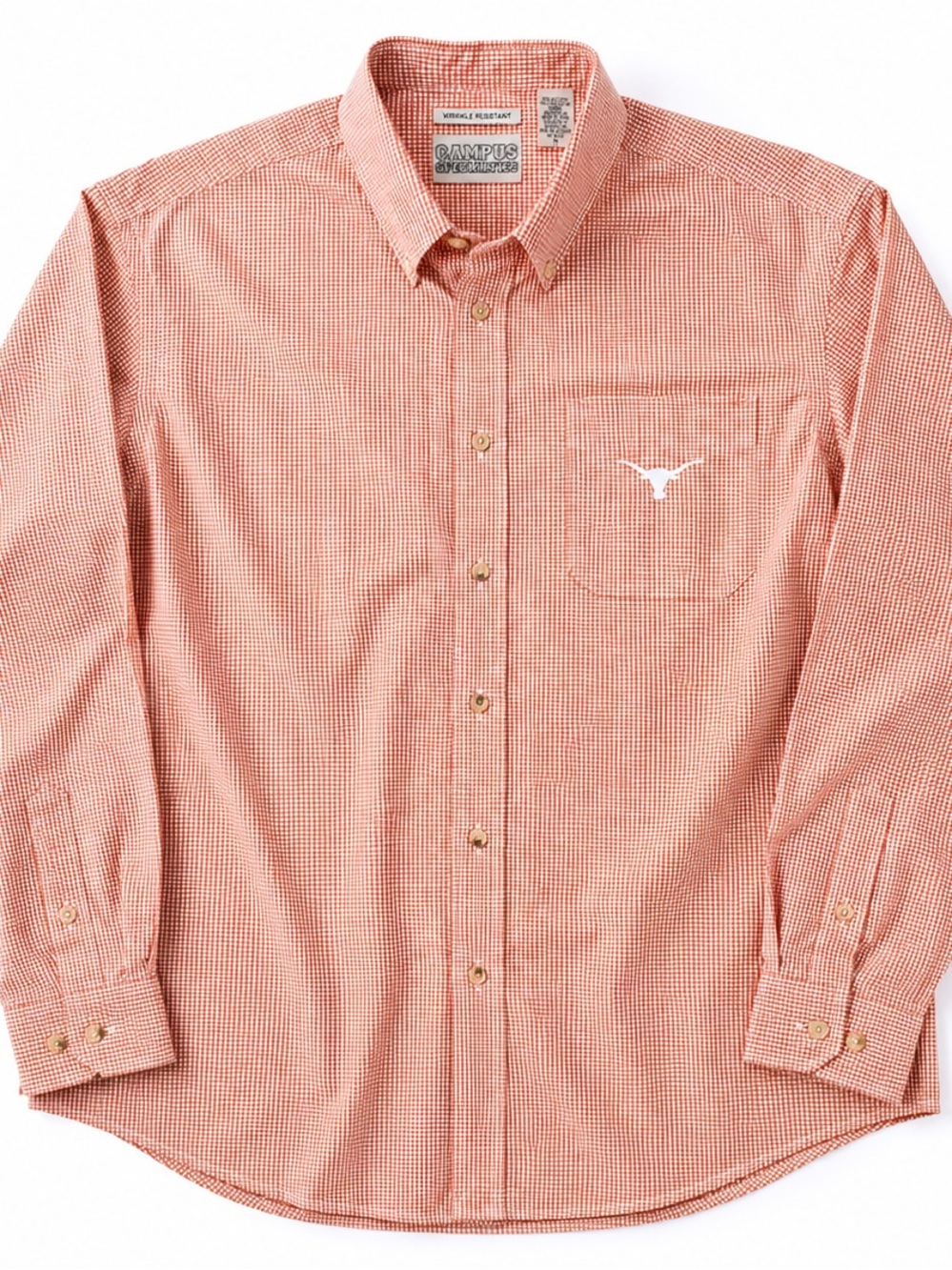 Texas Longhorns Campus Specialties Shirt XL  long sleeve button down
